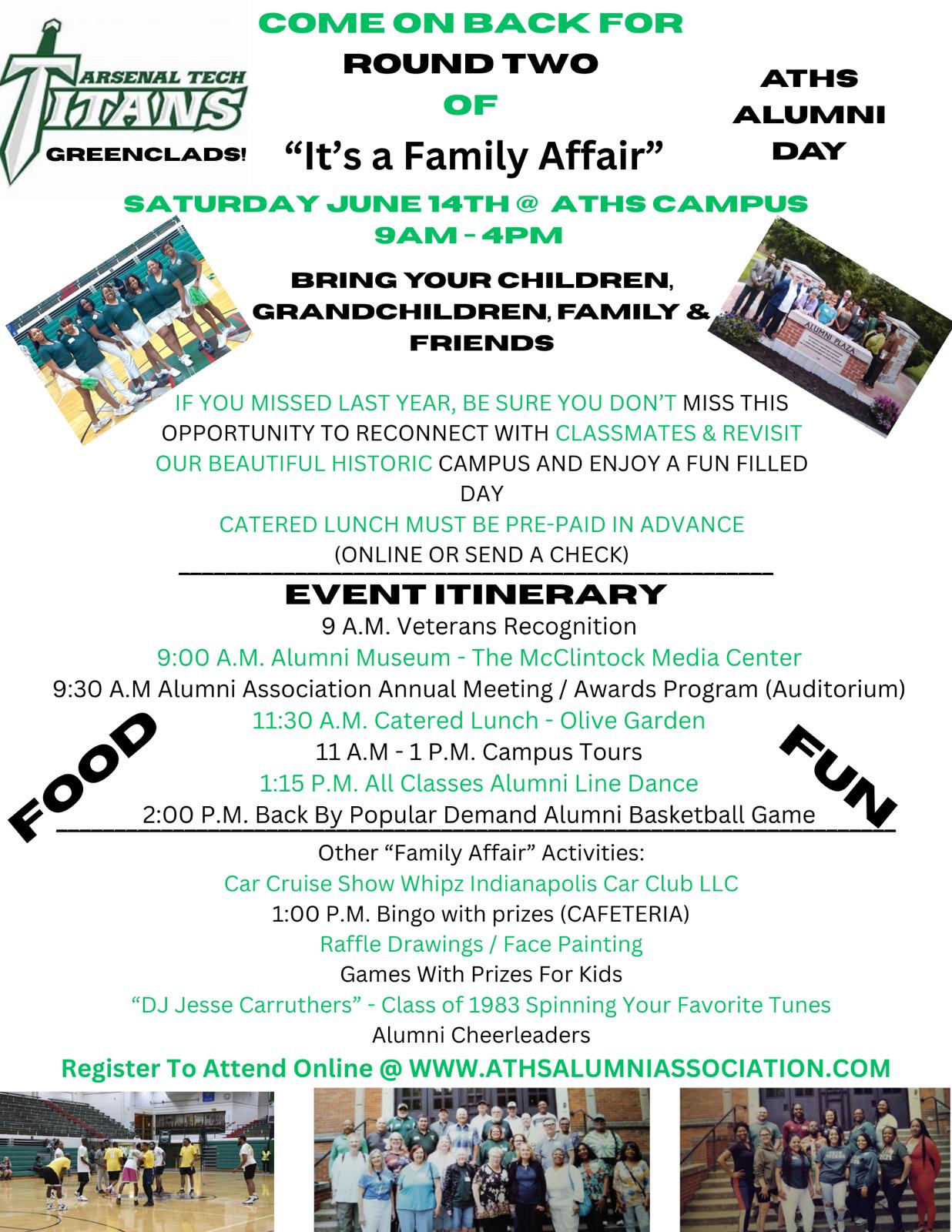 Alumni Day 2025 Flier